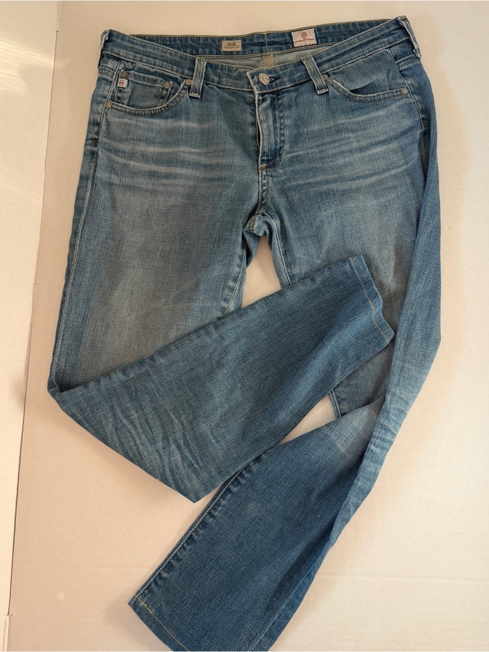 Ag Adriano Goldschmied Jeans Stilt Cigarette Leg Jeans - 29R - Picture 13 of 13